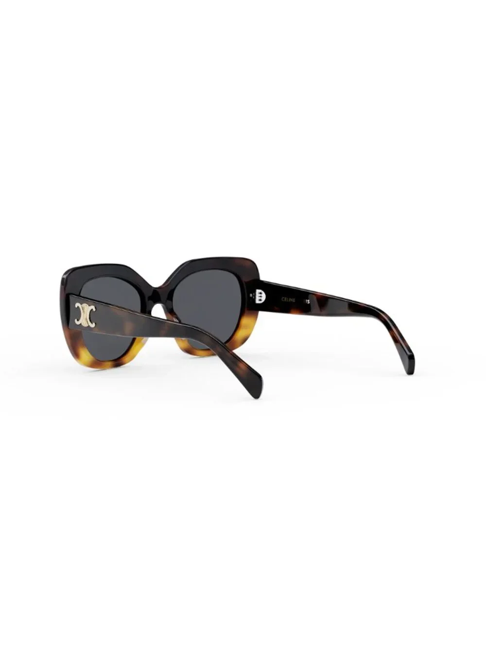 New CELINE Women's Sunglasses Acetate Frame TRIOMPHE CL40226U 56A 55 Havana